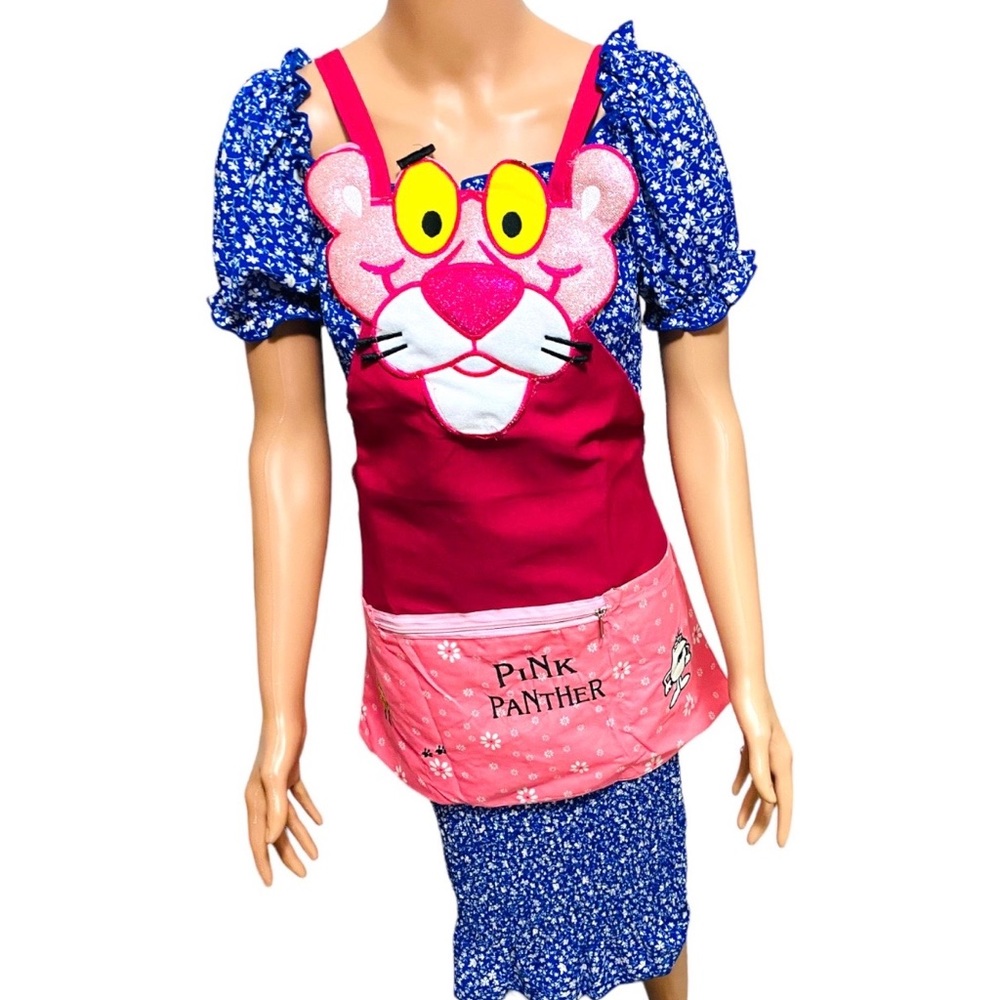 Pink panther apron